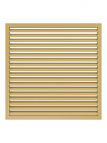 Экран радиаторный ПР фланец 600*600 пластик бежевый Beige ERA